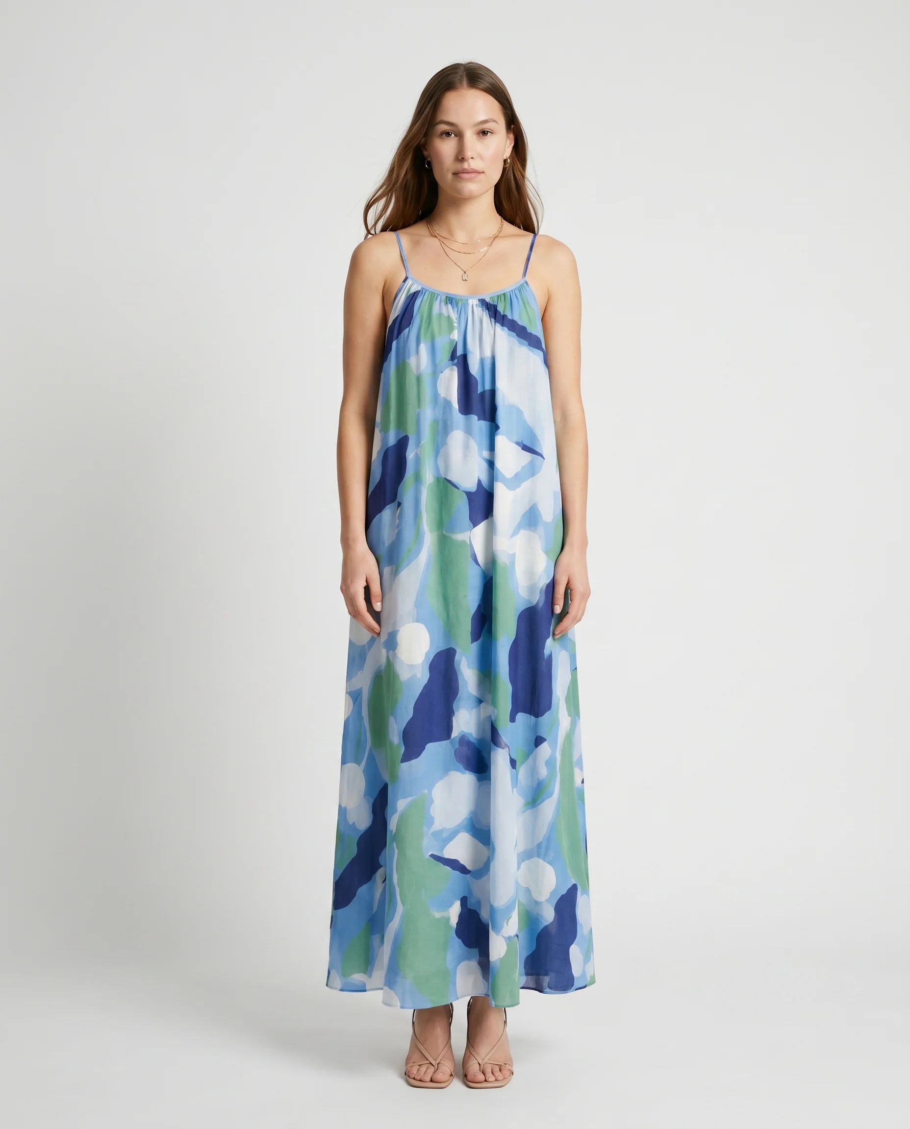 Andaman Dress Nenufar Bleu - Image 4