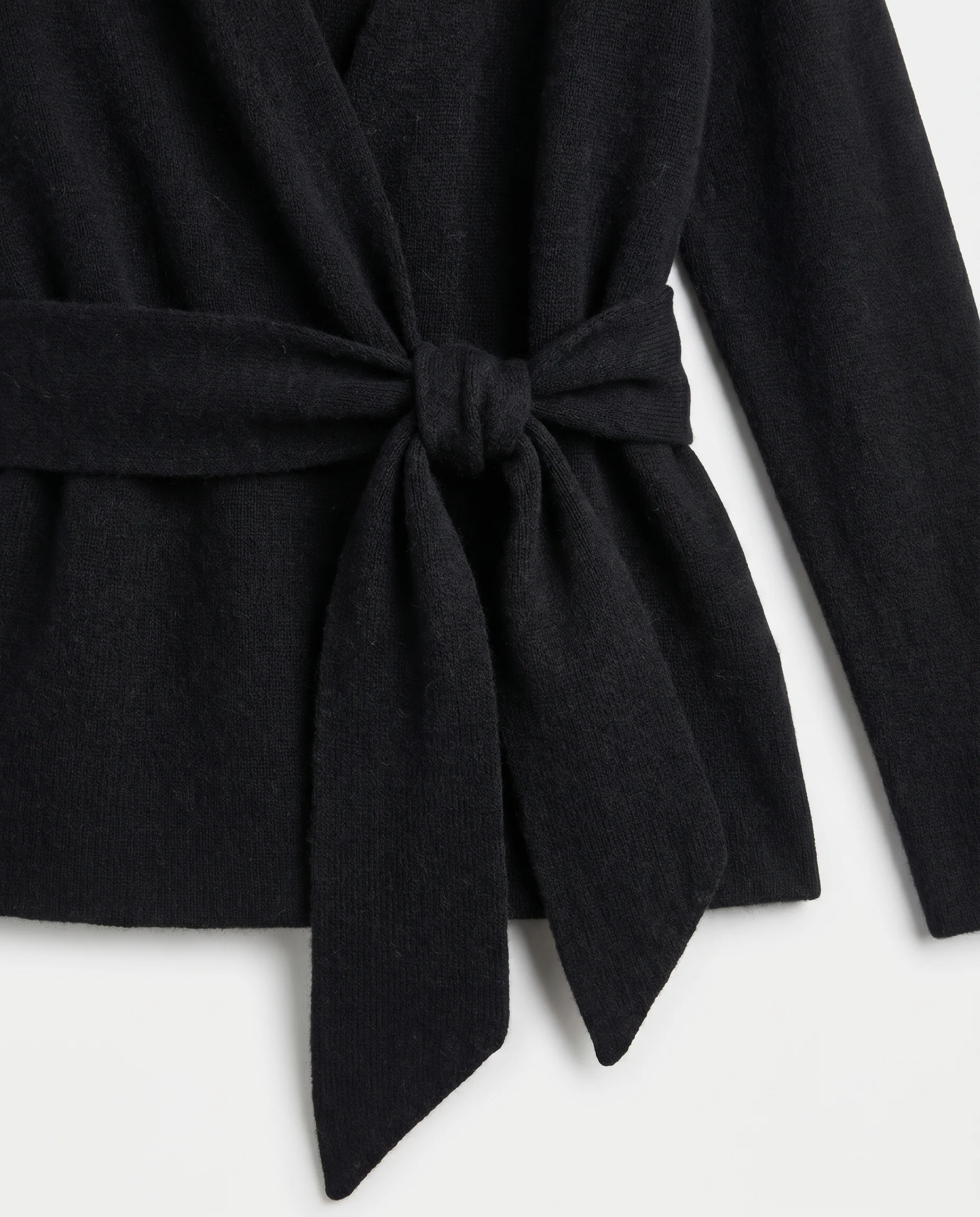 Black Draped Top Black - Image 6