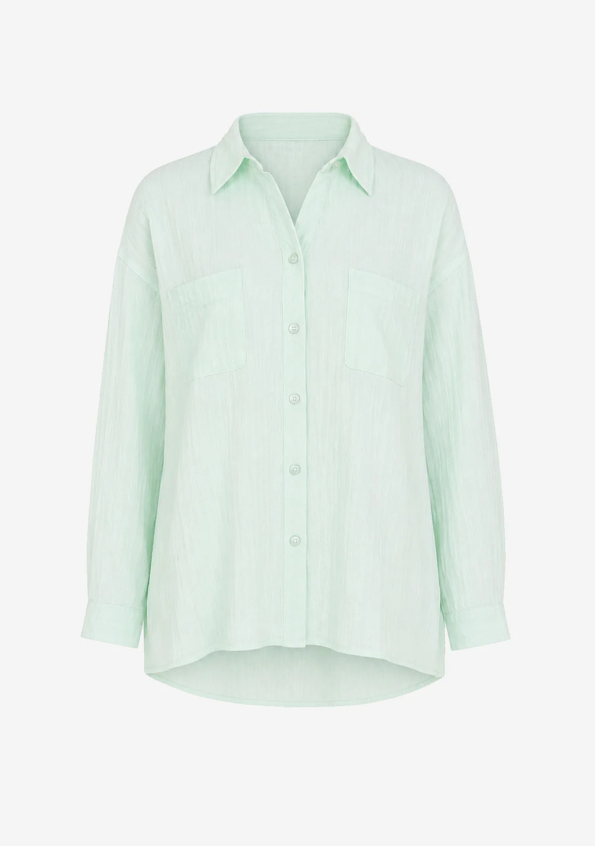 Buttondown Basic Cotton Shirts Mint