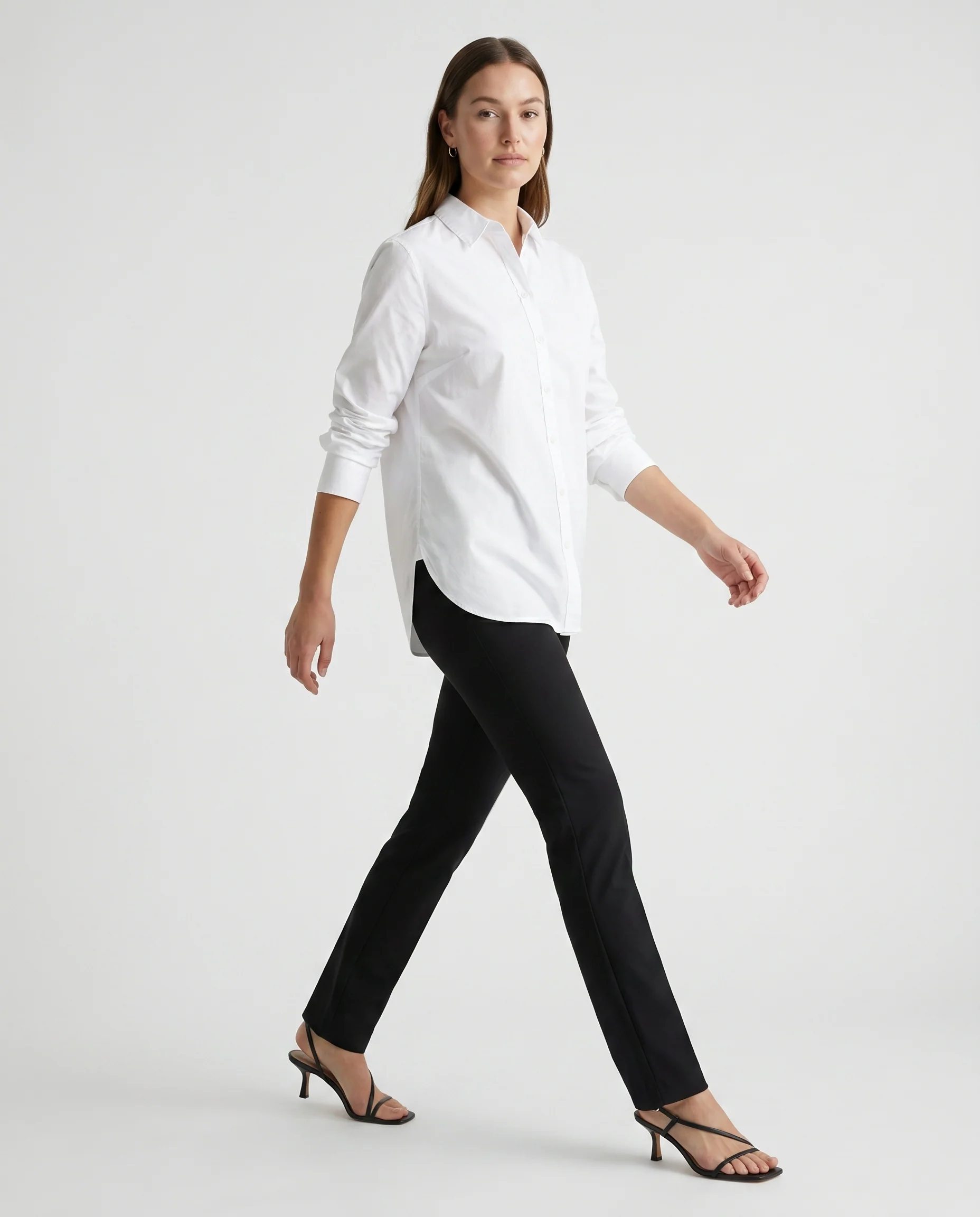 Classic Button-Down Shirt White - Image 2