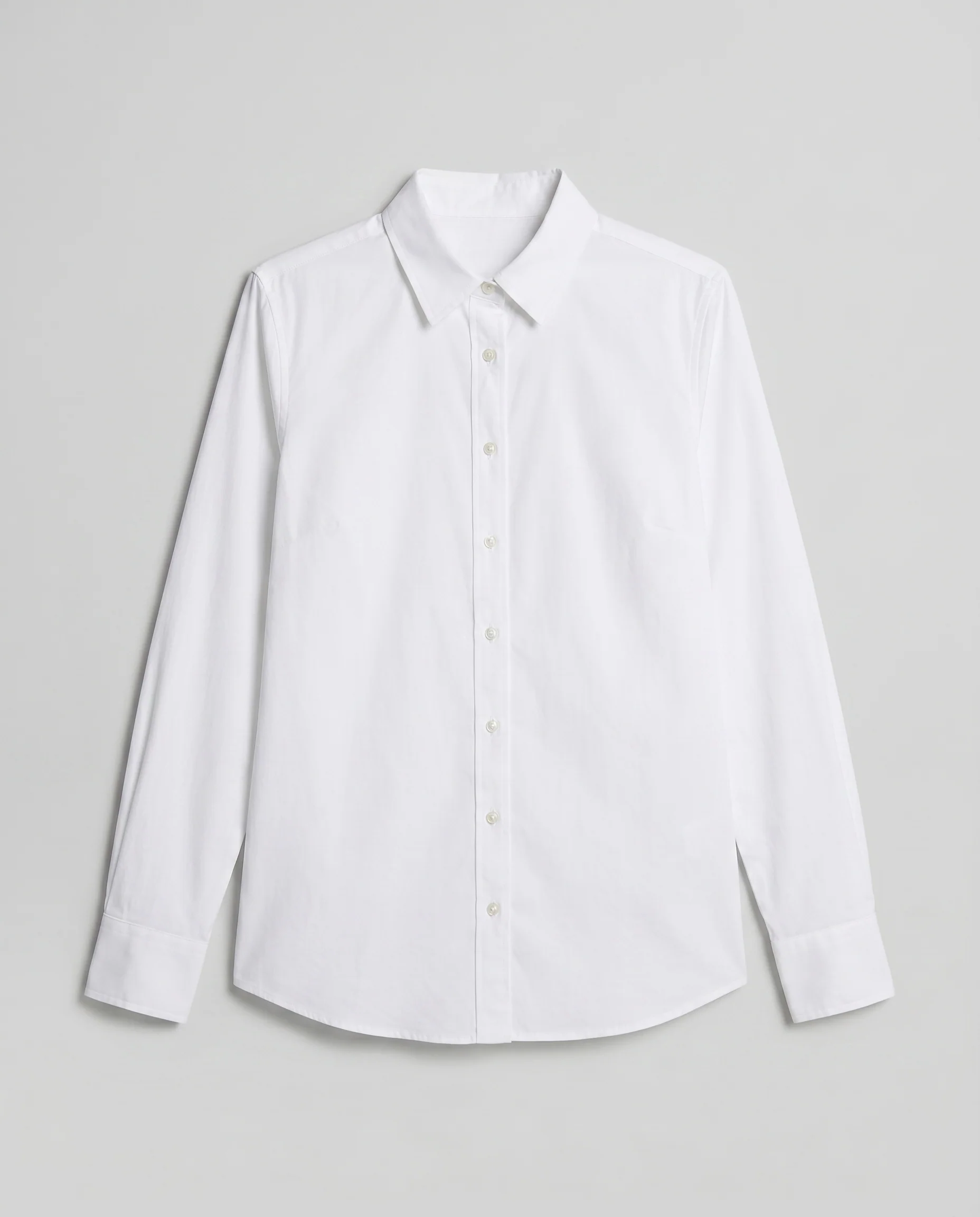 Classic Button-Down Shirt White - Image 5
