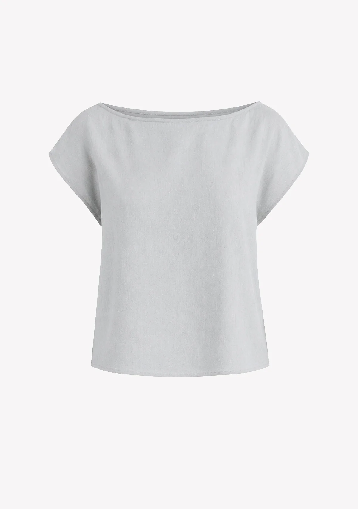Clean Cut Blue Grey Blouse Blue Grey