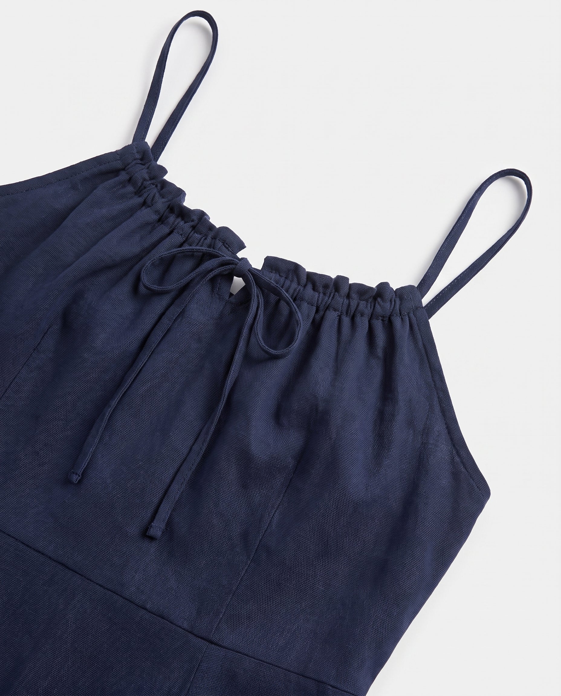 Clean Line Mini Dress Navy - Image 6