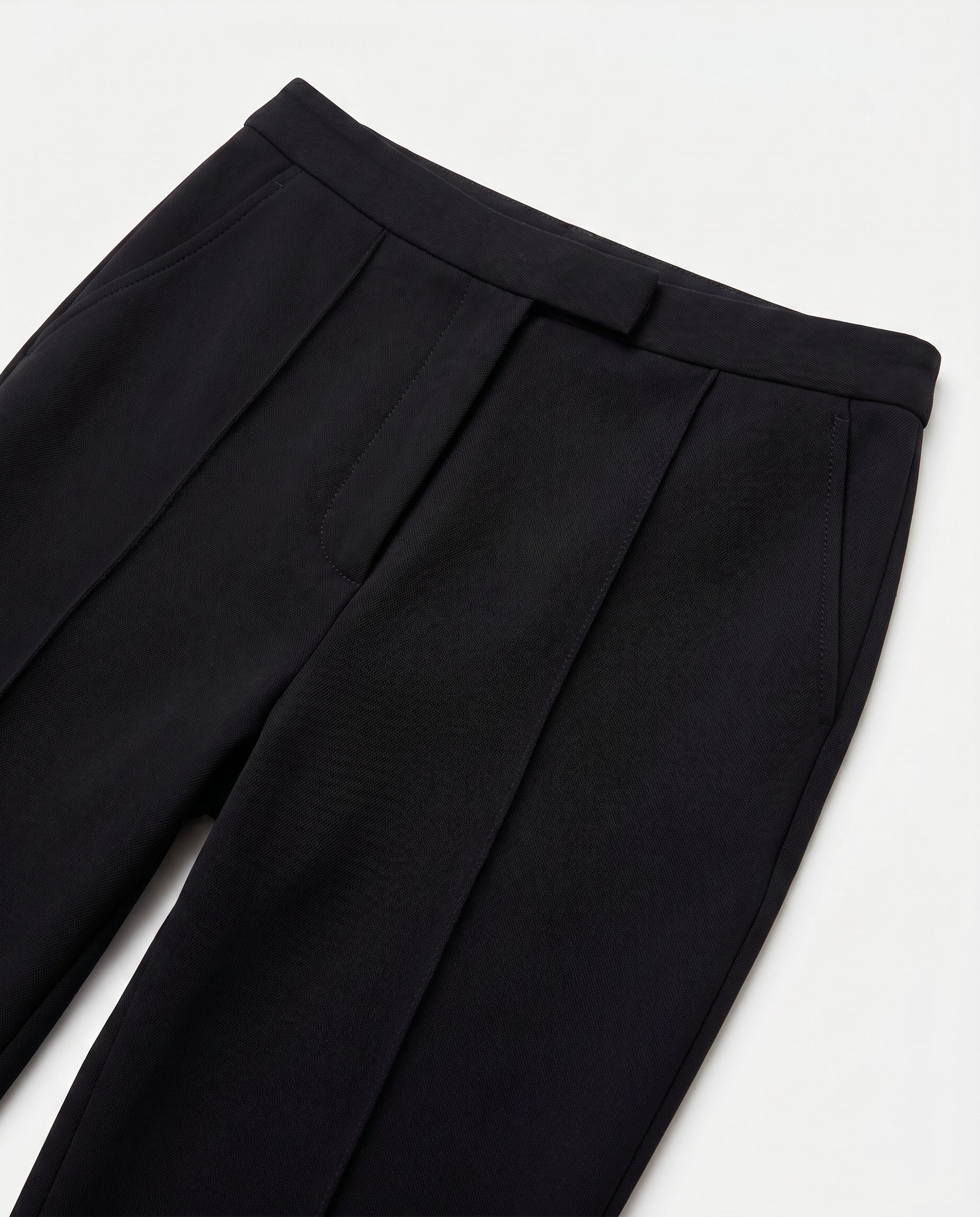 Cropped Flare Dress Pants - Image 3