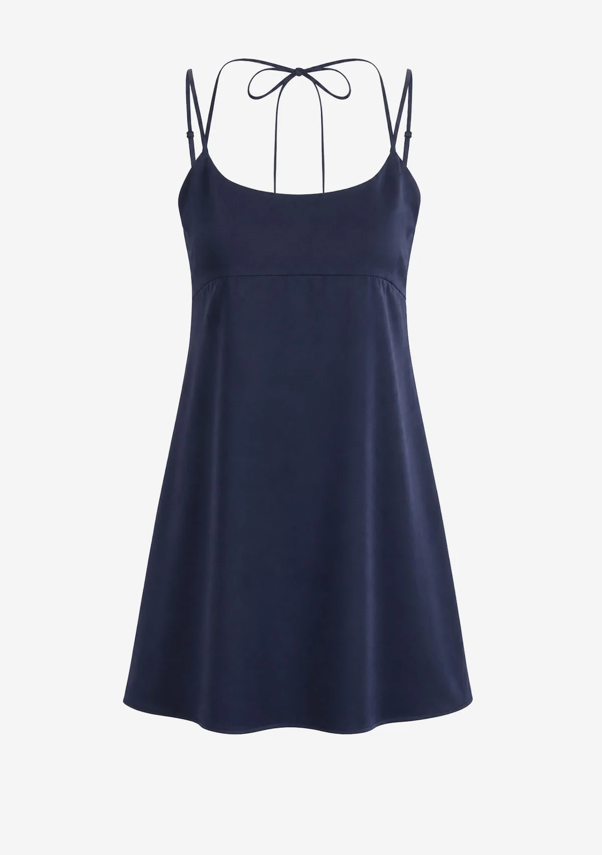 Easy A-Line Mini Dress Navy