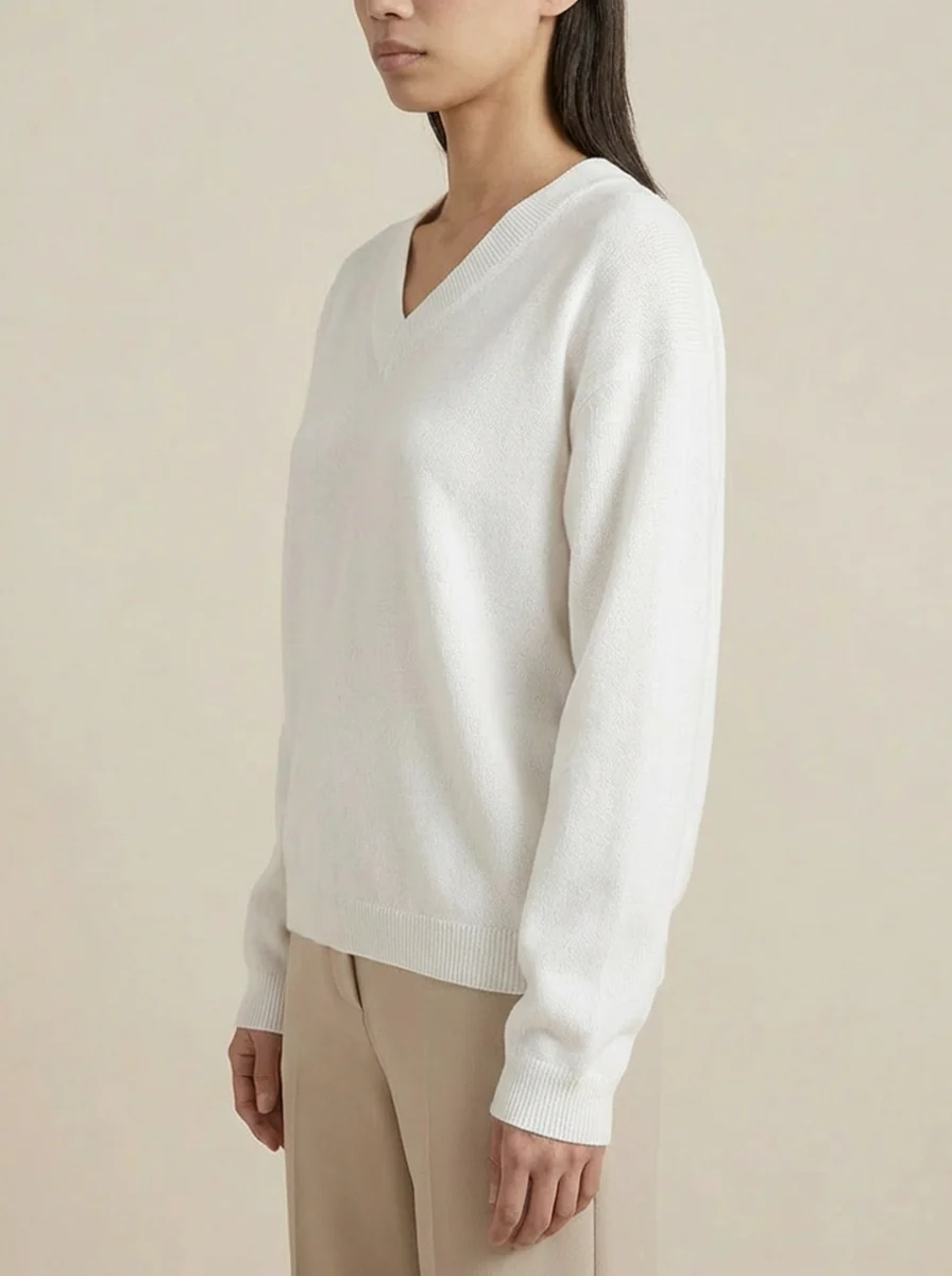 Elizabeth LS VNeck Sweater - Image 5