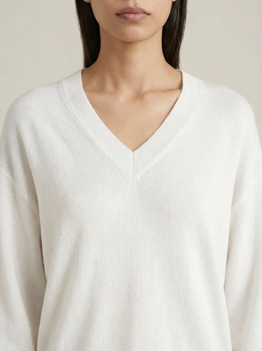 Elizabeth LS VNeck Sweater - Image 7