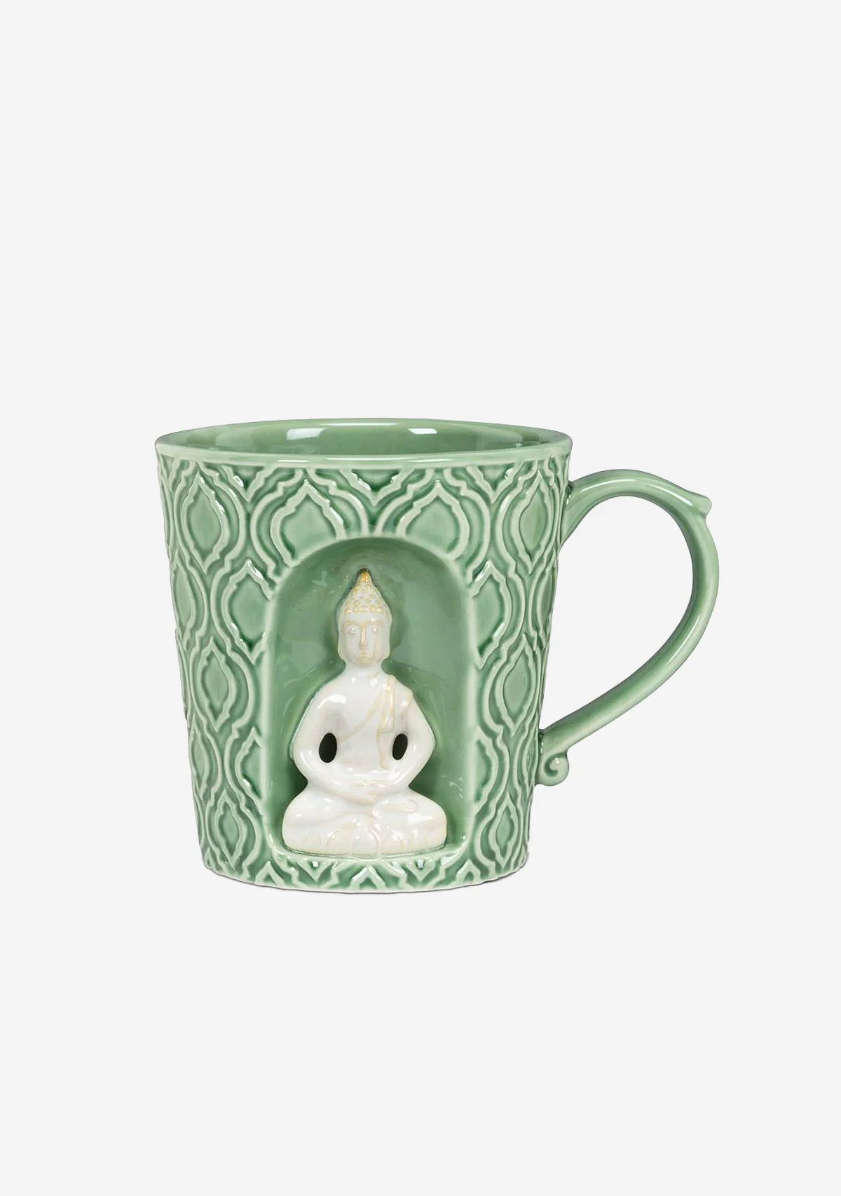 Emboss Taper Mug w/Buddha