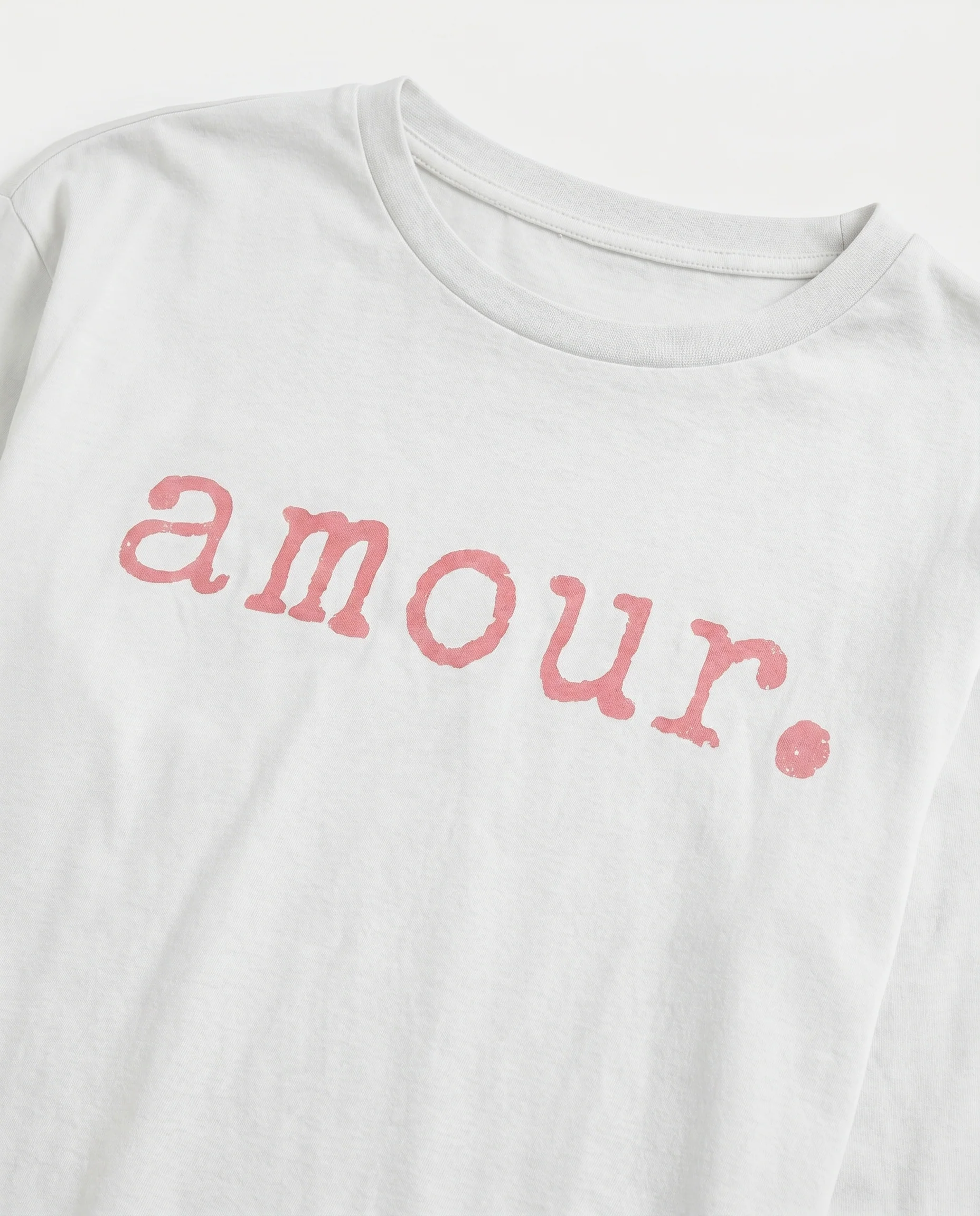 Everyday Cotton Tee Long Sleeve White - Image 4