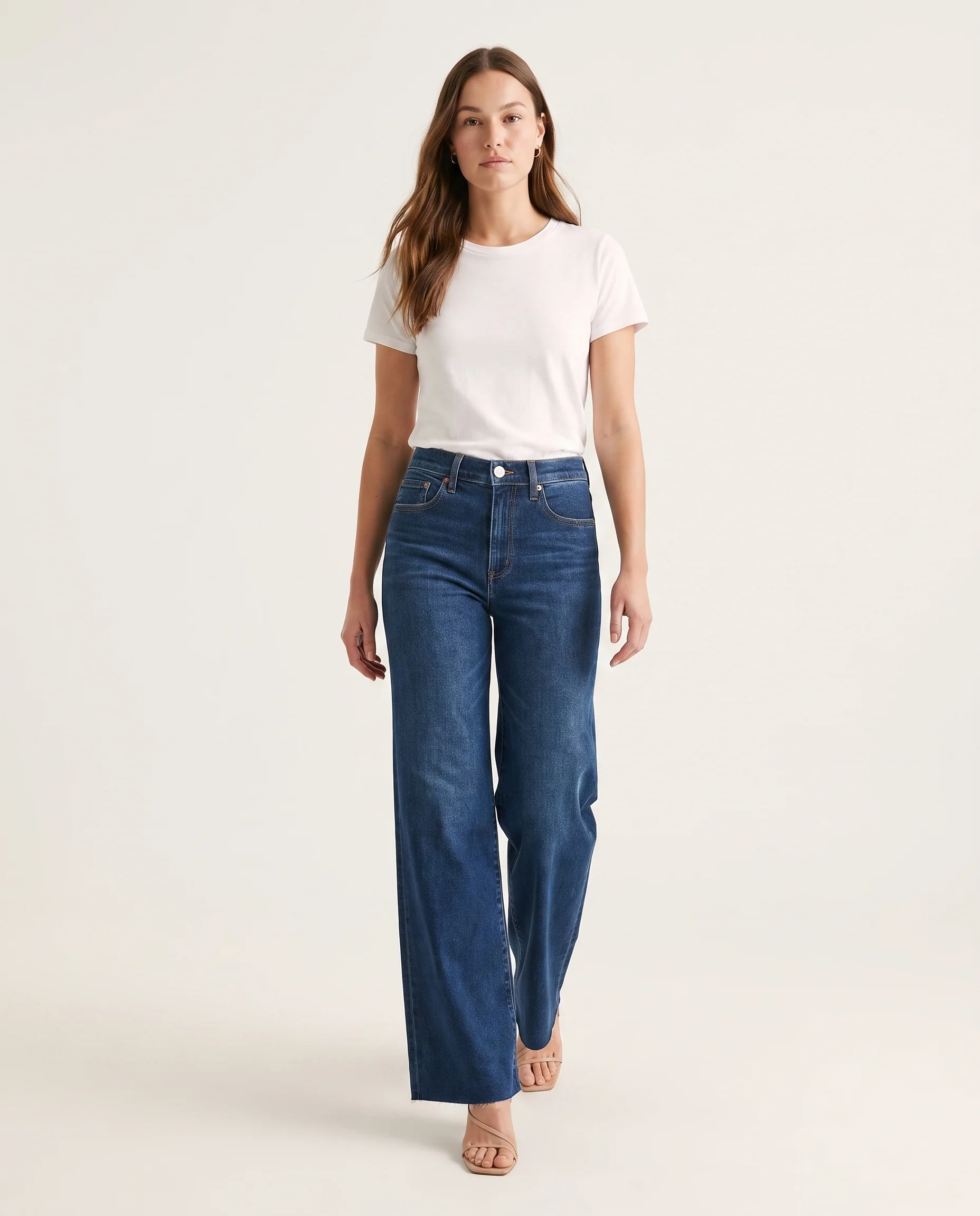 FAR OUT HIGH RISE WIDE LEG Waterfall