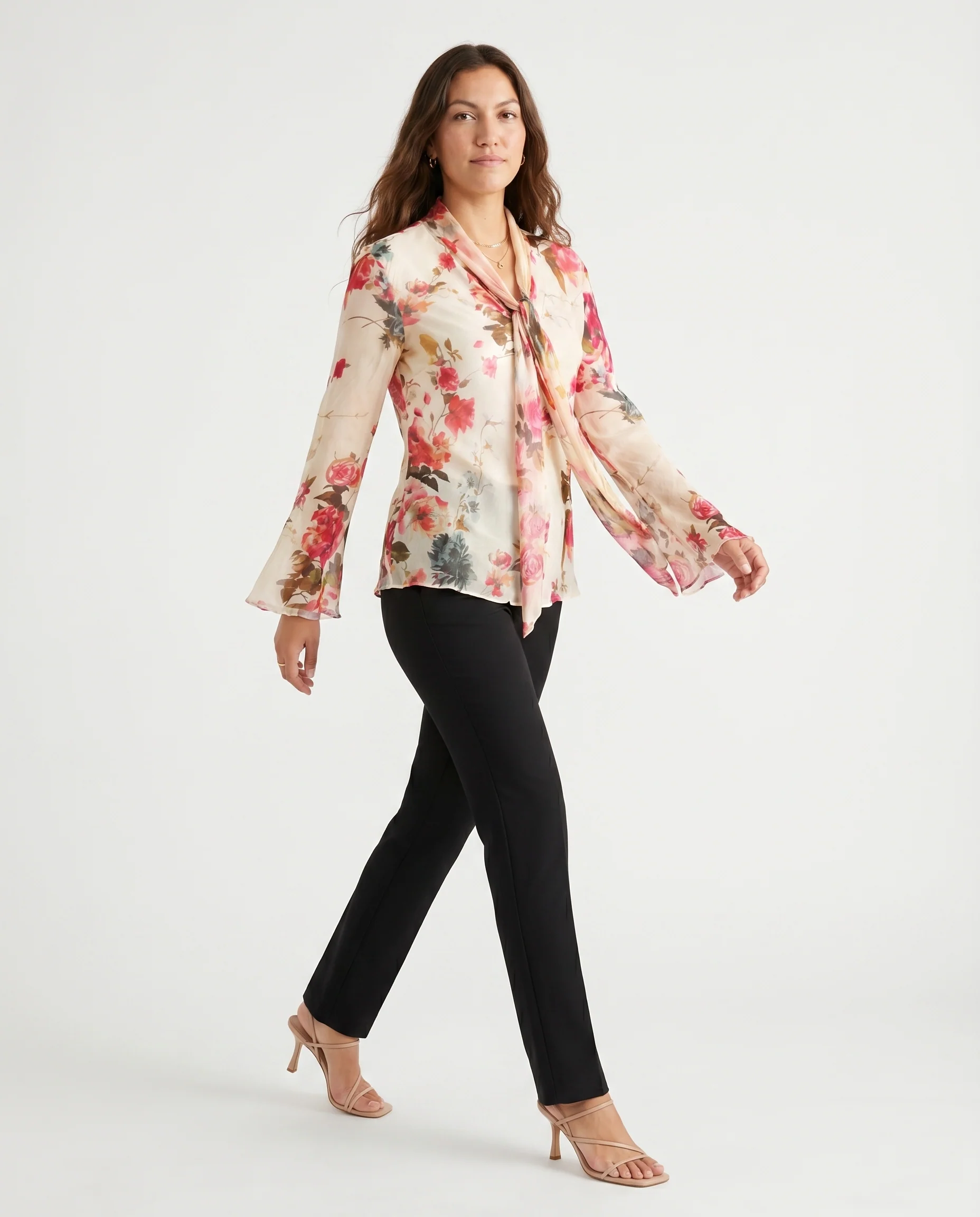 Floral Print Blouse Print - Image 2