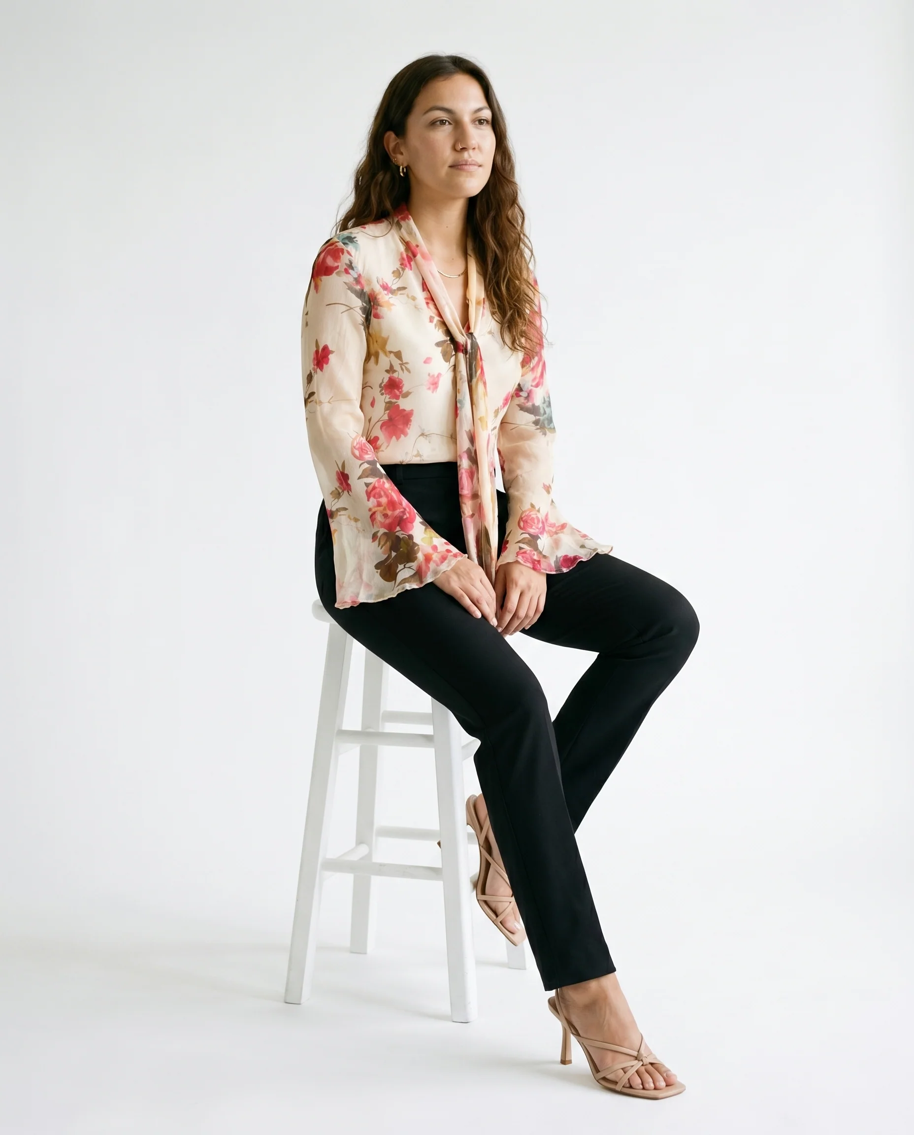 Floral Print Blouse Print - Image 3
