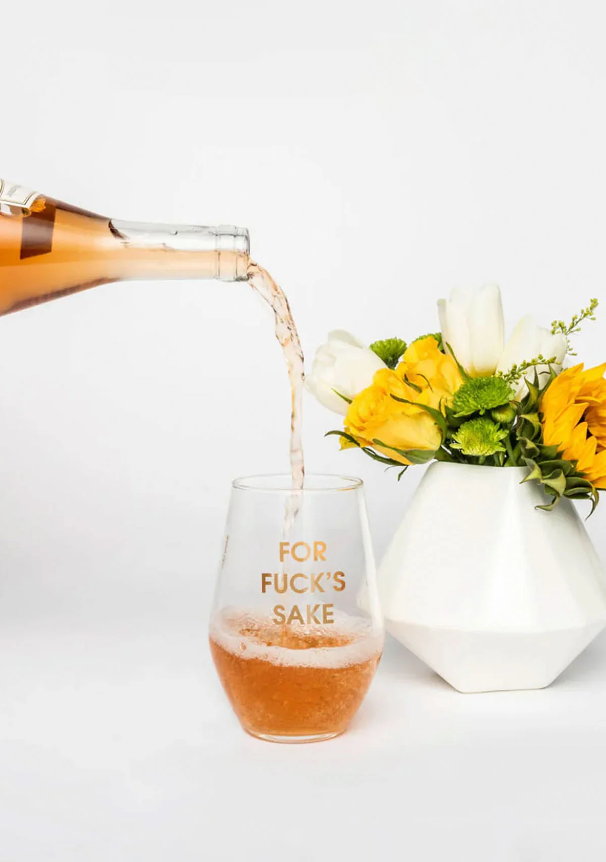 For Fuck's Sake Wine Glass - Image 2