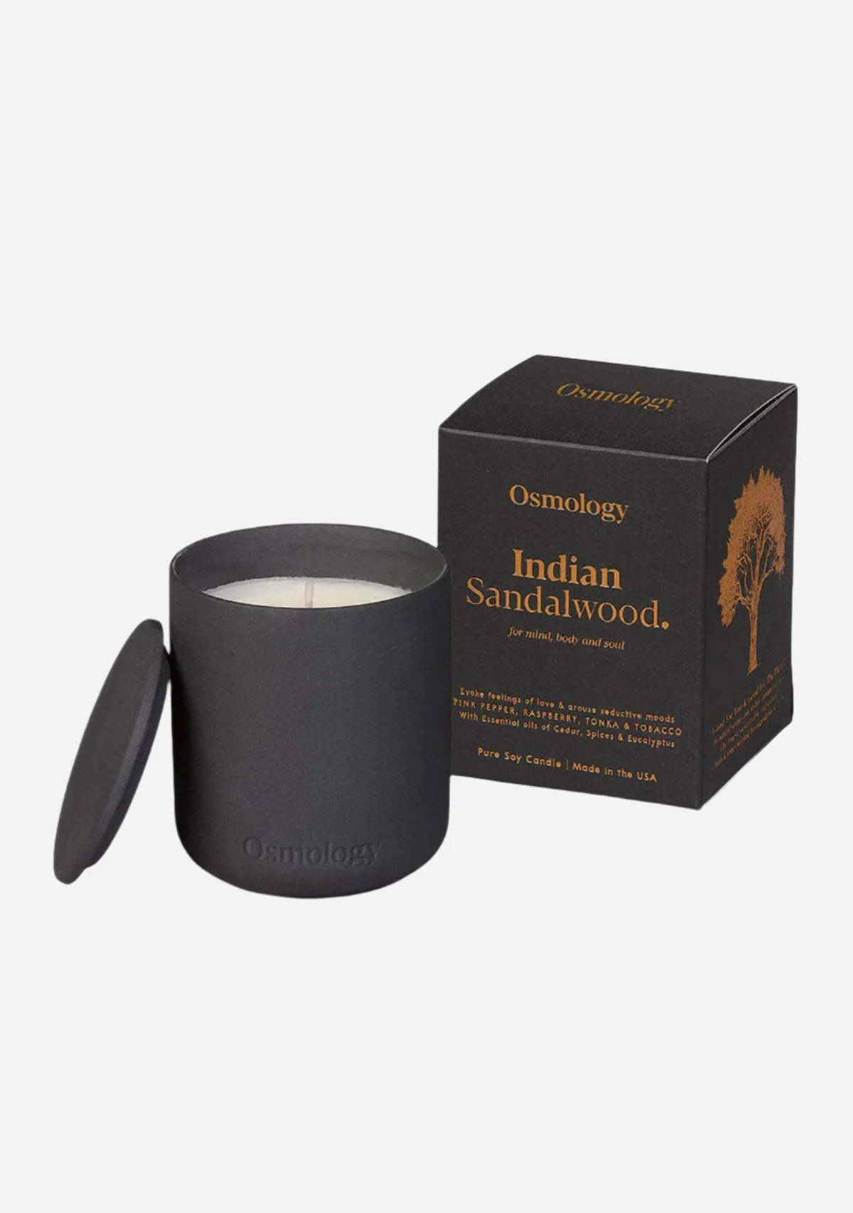 Indian Sandalwood Ceramic Candle