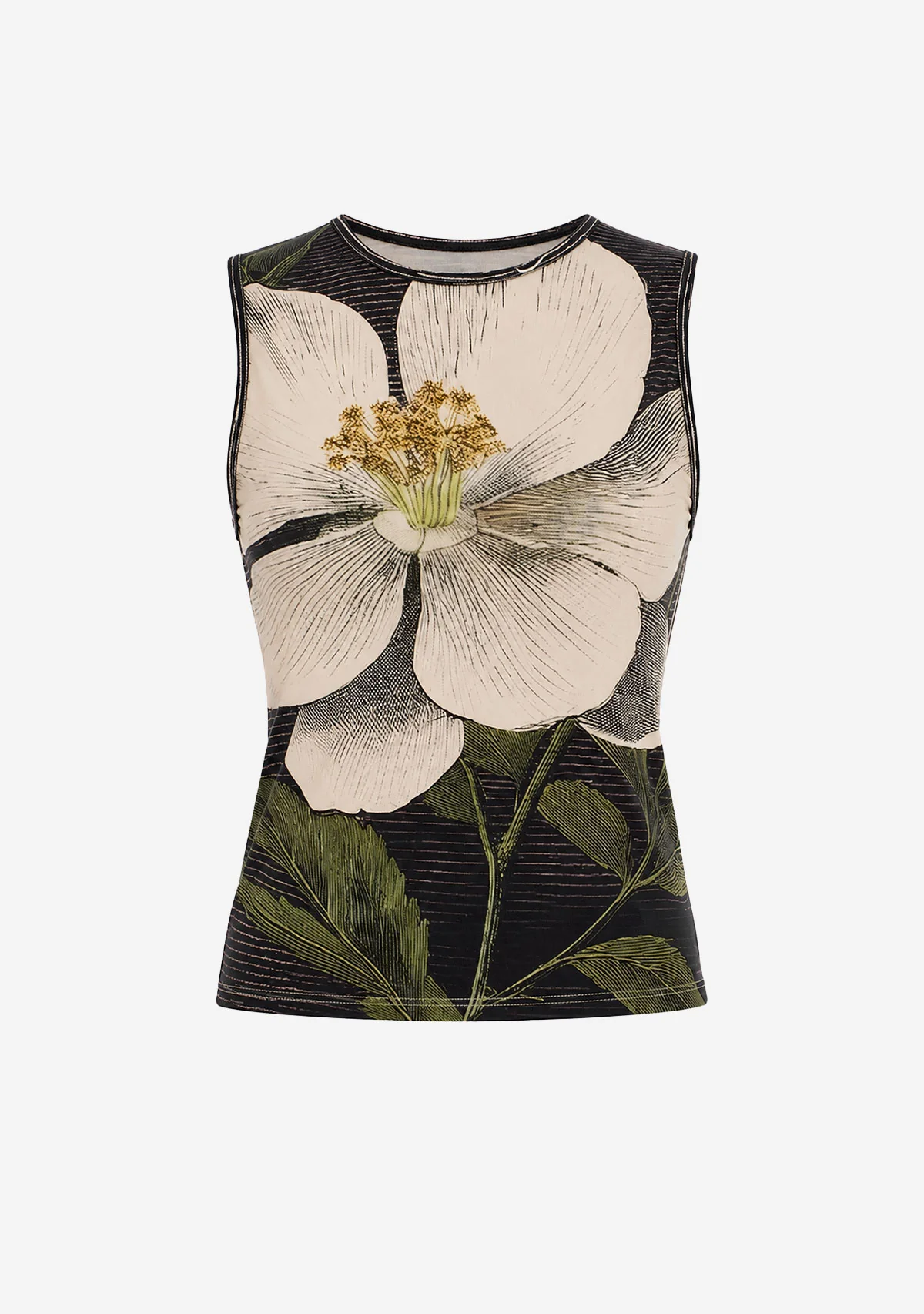 Jasmine Recycled Sheer Tank Multi