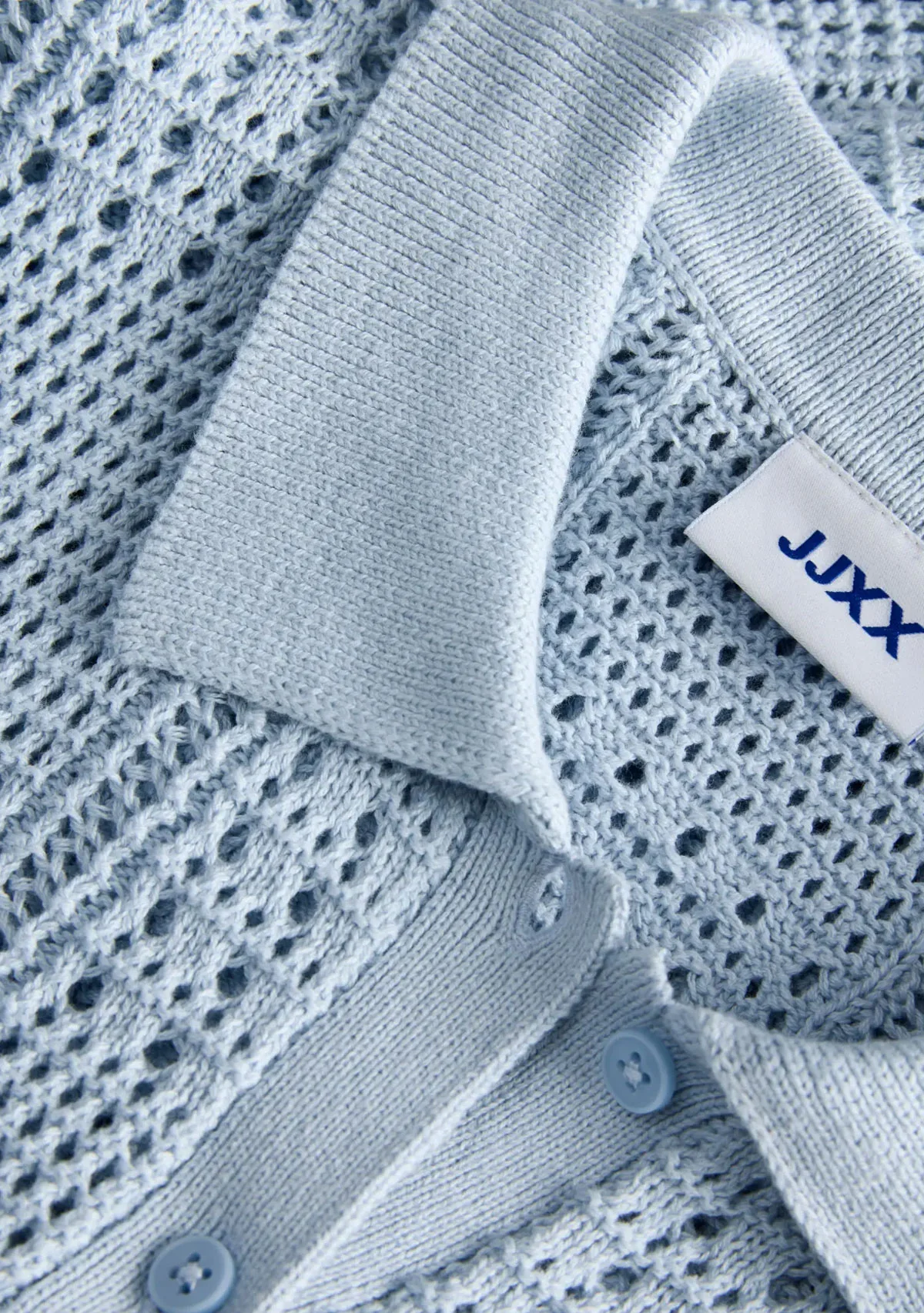 Jx sue Polo Neck Knit Skyway Blue - Image 8