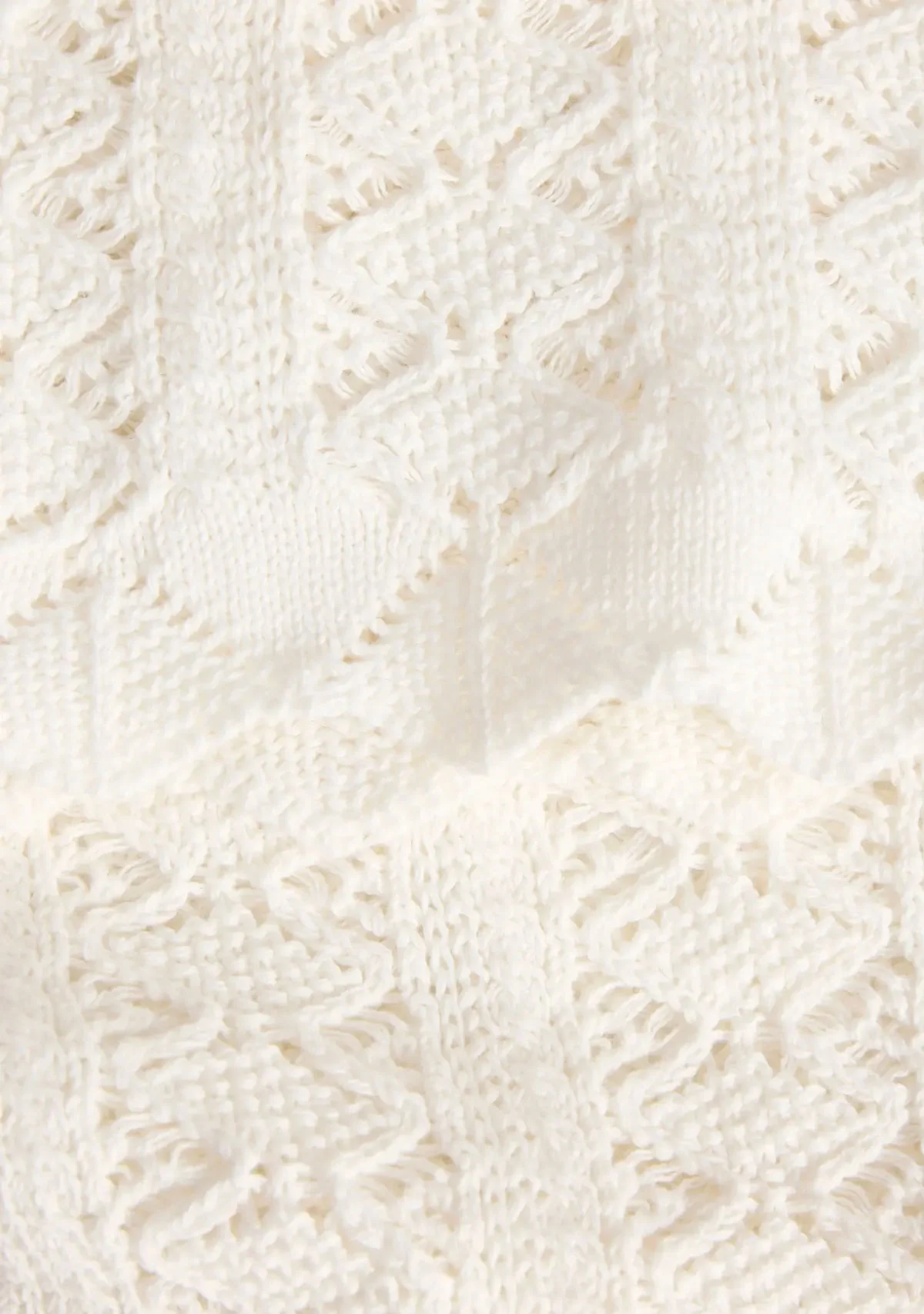 JXZURI TOP KNIT Cloud Dancer - Image 4