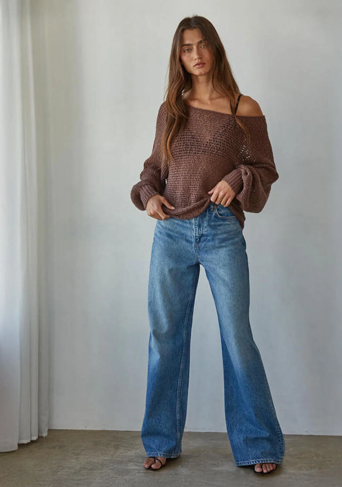 Laurel Canyon Pullover Chocolate - Image 3