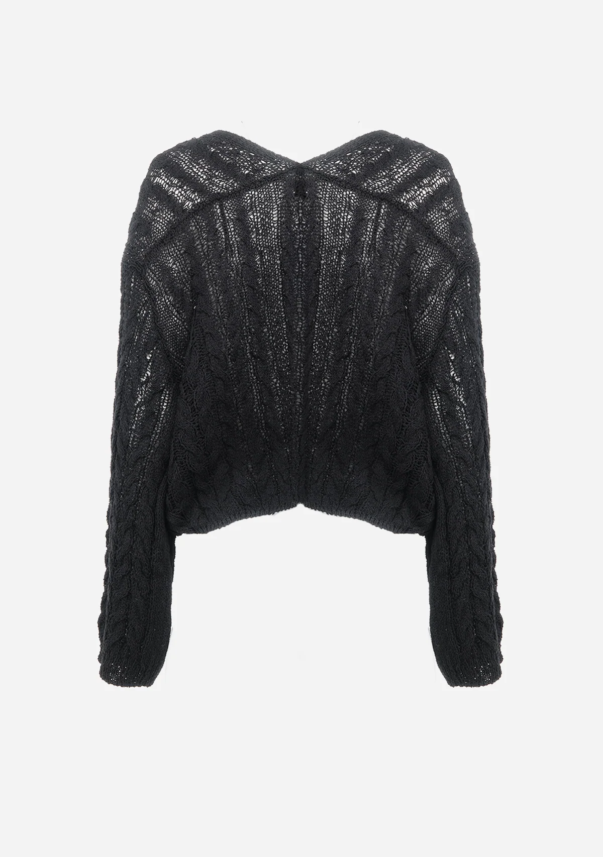 Light Weight Cable Knitted Cardigan - Image 5