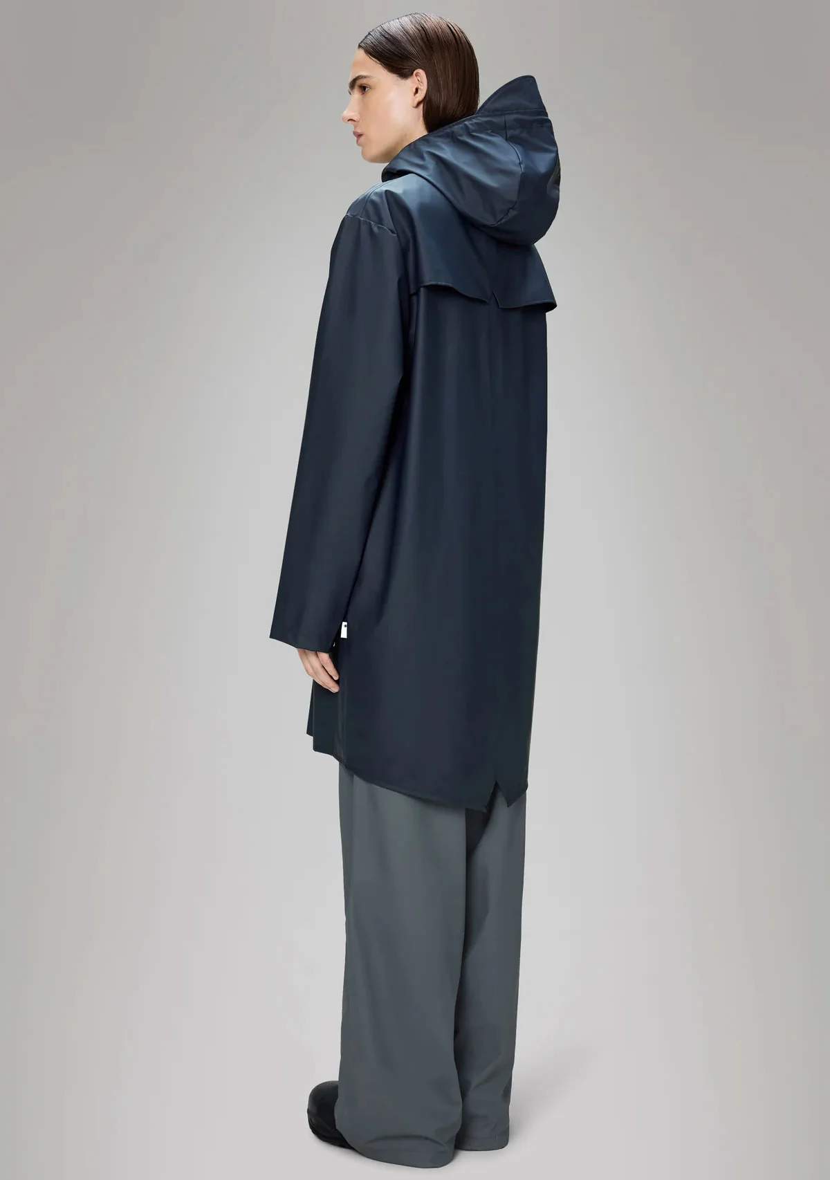 Long Jacket W3 Navy - Image 4