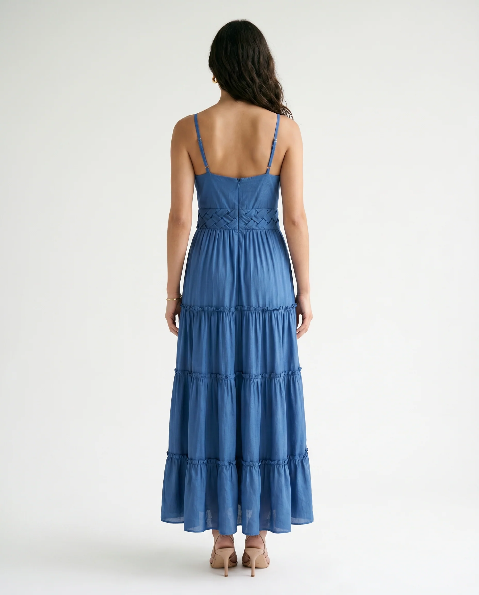 Lyla Dress Blue - Image 2