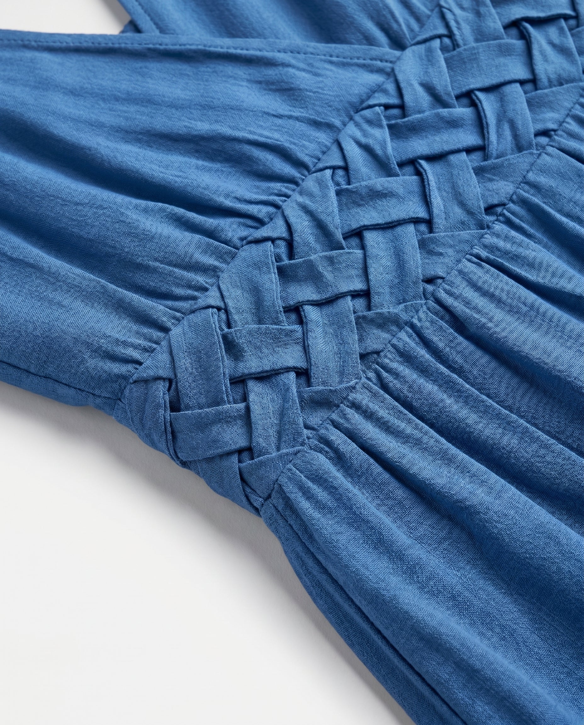 Lyla Dress Blue - Image 5