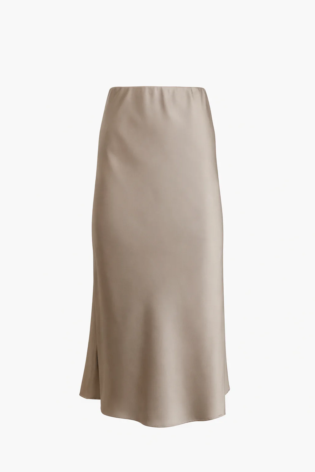 Mari Satin Slip Skirt Laurel Oak - Image 3