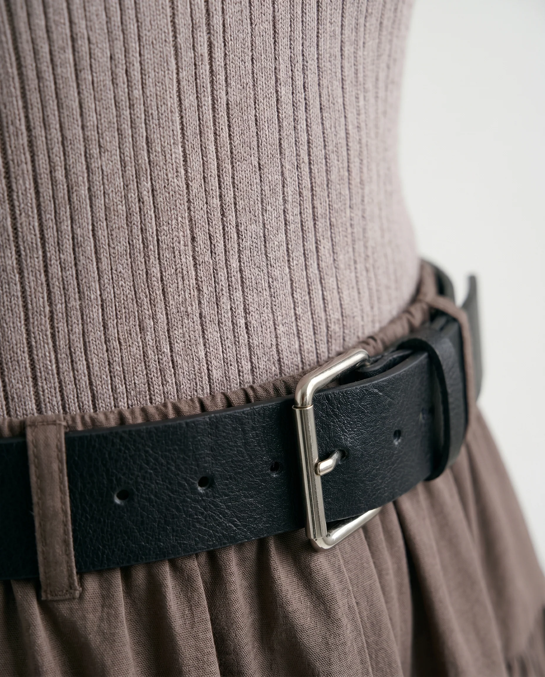 Marled Sleeveless Knit Dress Marled - Image 7