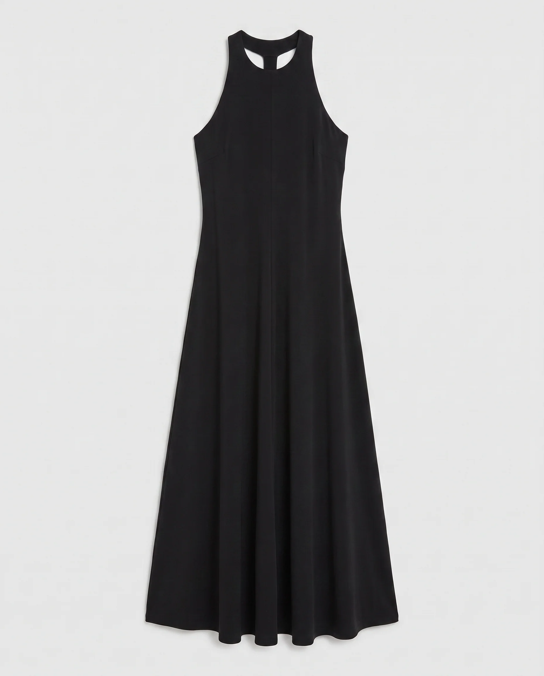 Modern Minimal Maxi Dress Black - Image 4
