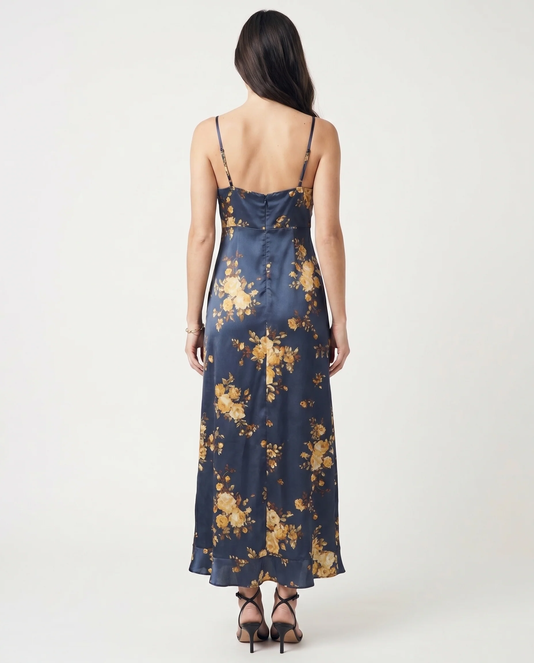Open Leg Floral Dress - Image 3