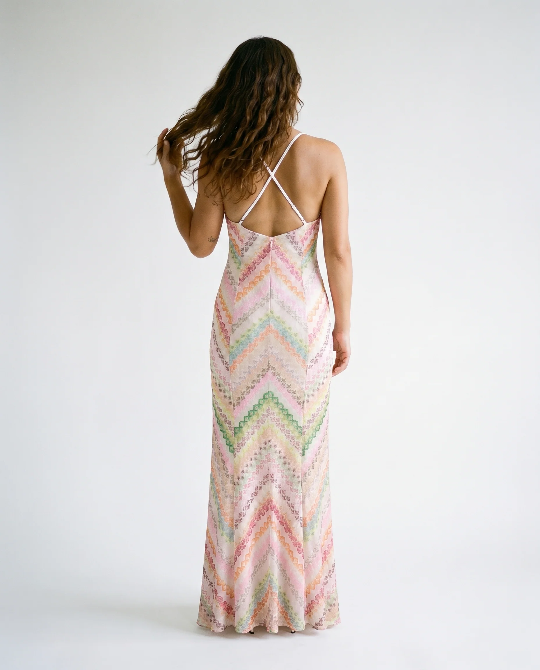 Patterned Maxi Dress Print - Image 4