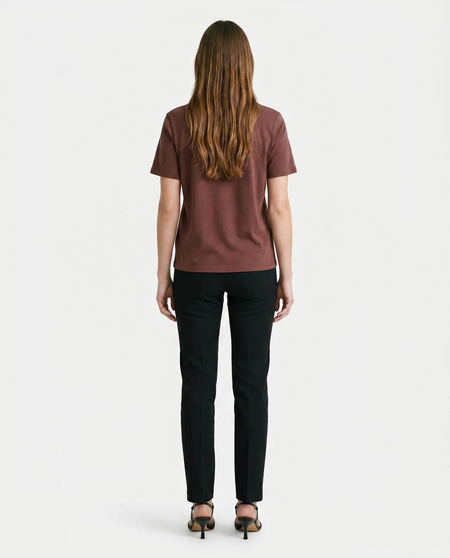 Relaxed Fit Message Tee Brown - Image 2