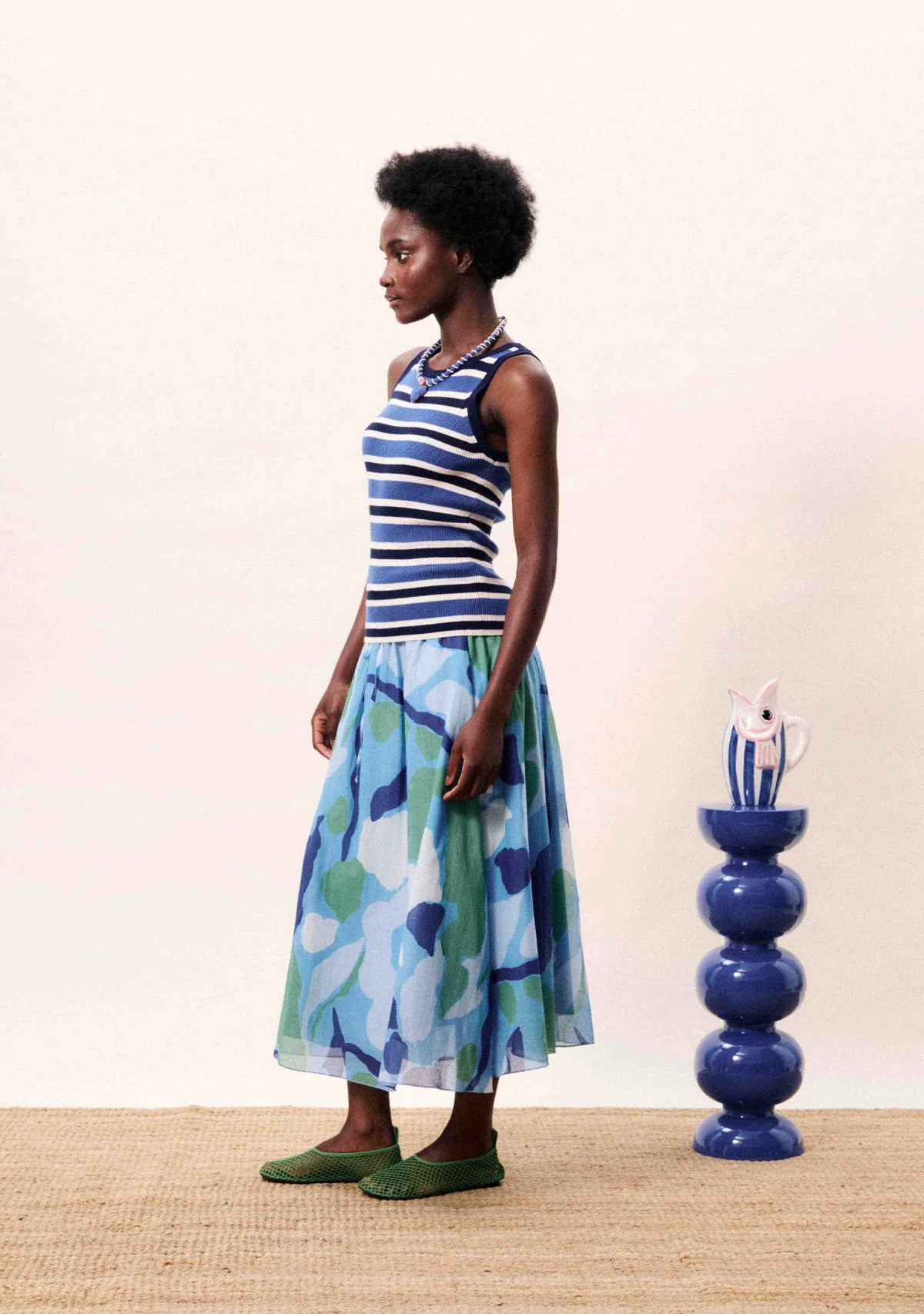 Sargasso Skirt Nenufar Bleu - Image 3