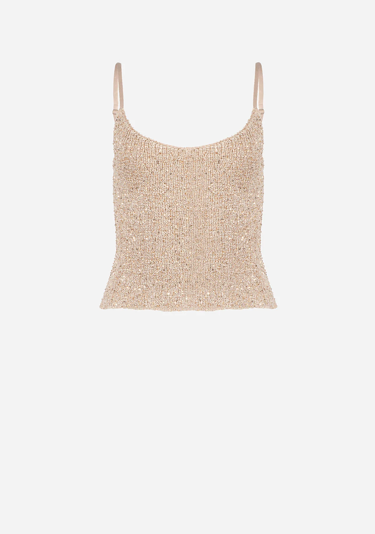 Sequins Knit Cami Top