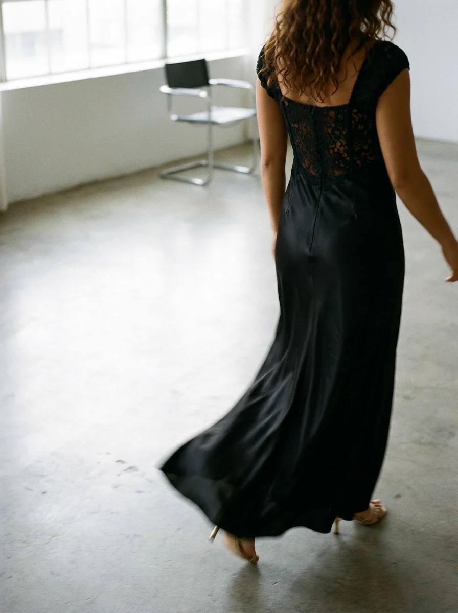 Sweet And Spicy Maxi Dress Black - Image 3