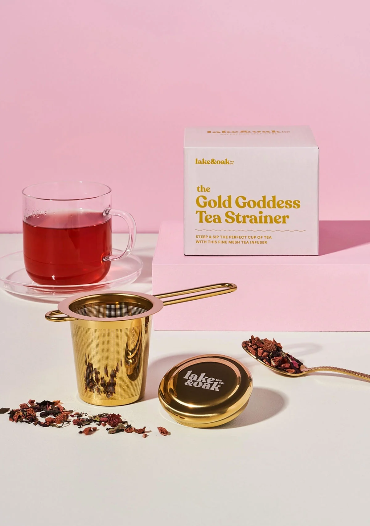 The Gold Goddess Tea Strainer - Image 2