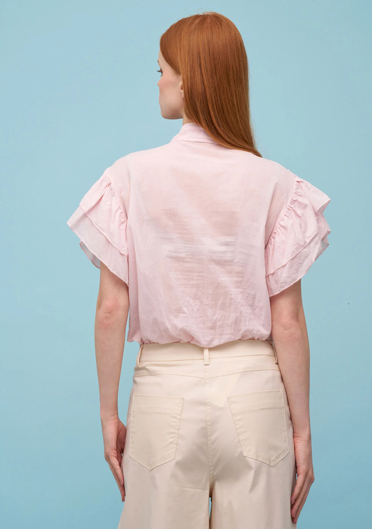 Violetta Blouse Pink - Image 3