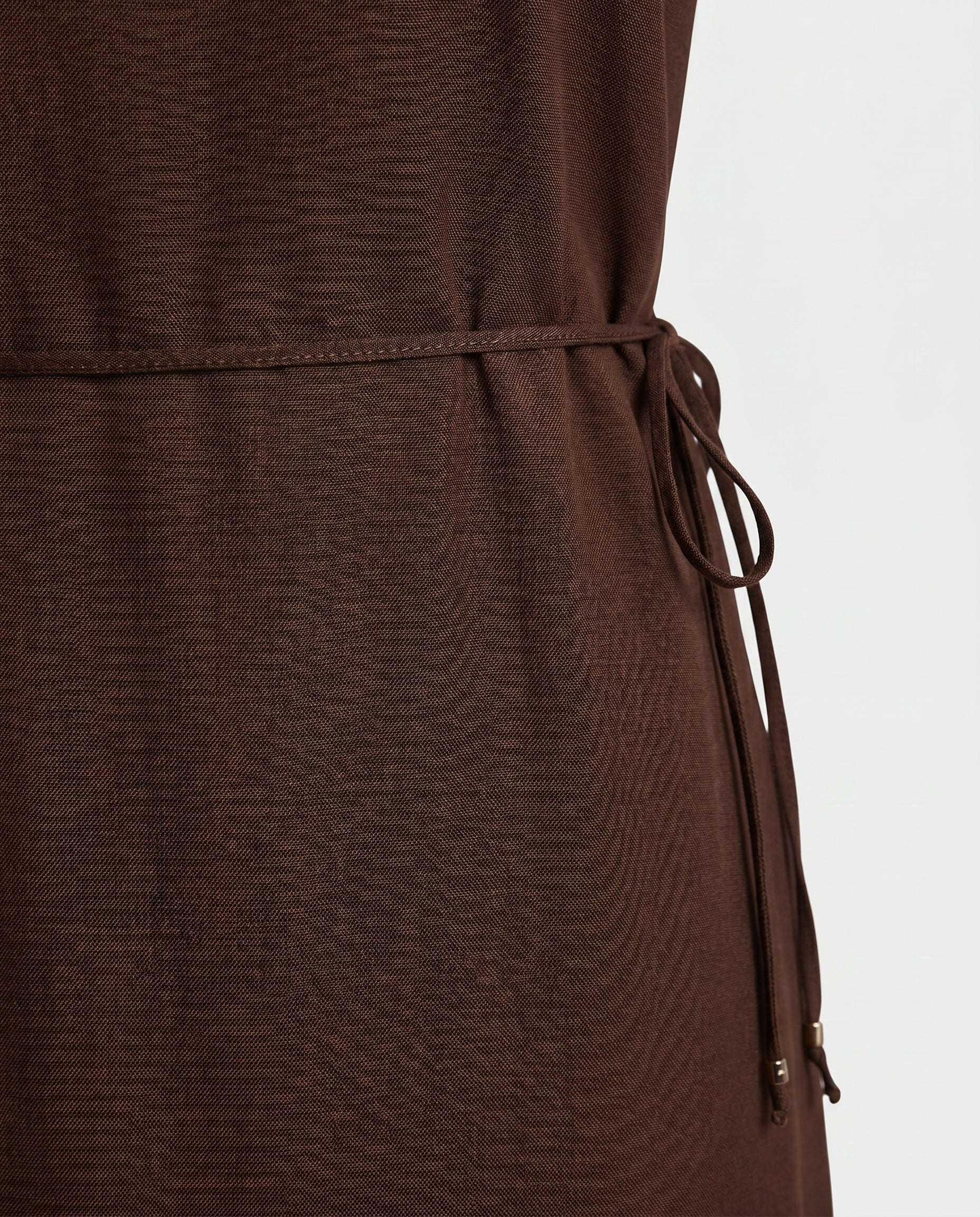 Viscose Maxi Cami Wrap Dress Hot Fudge - Image 8