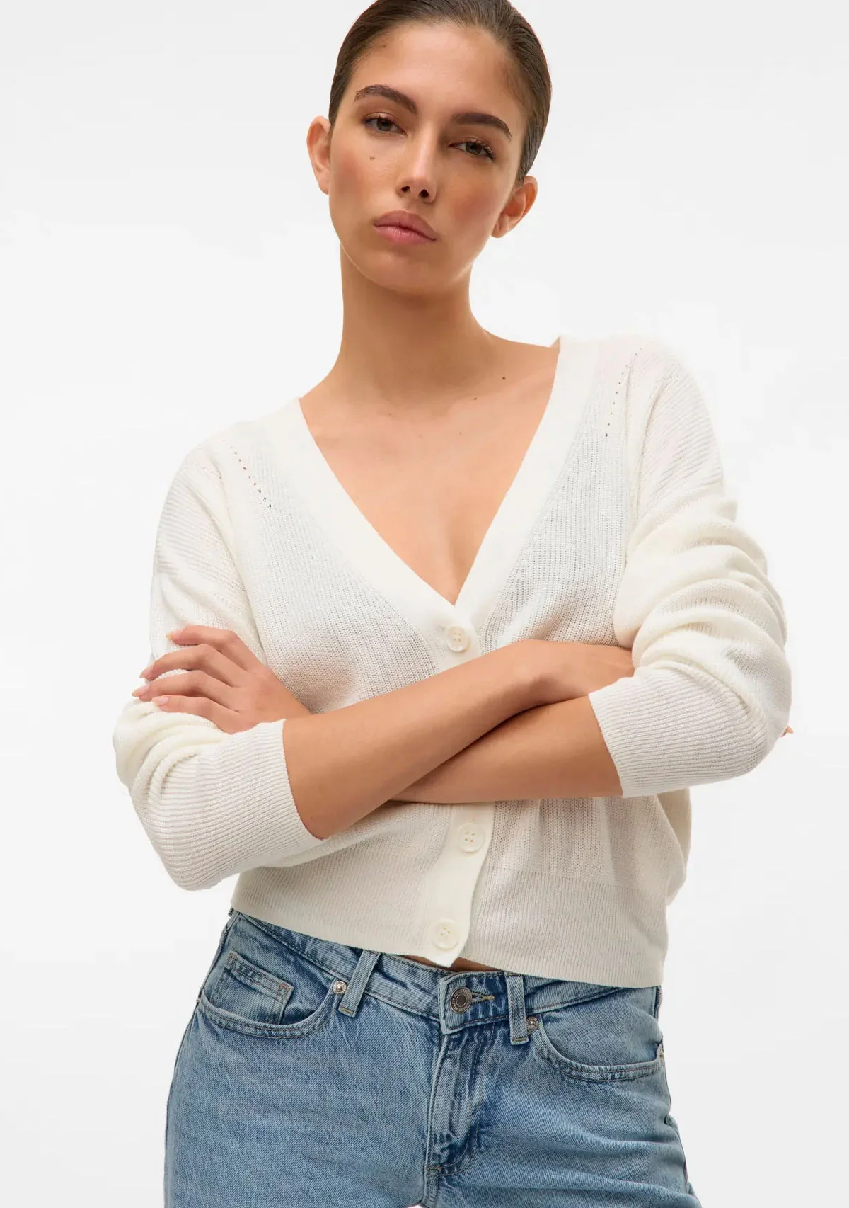 VM New Lexsun V-Neck Cardigan - Image 3