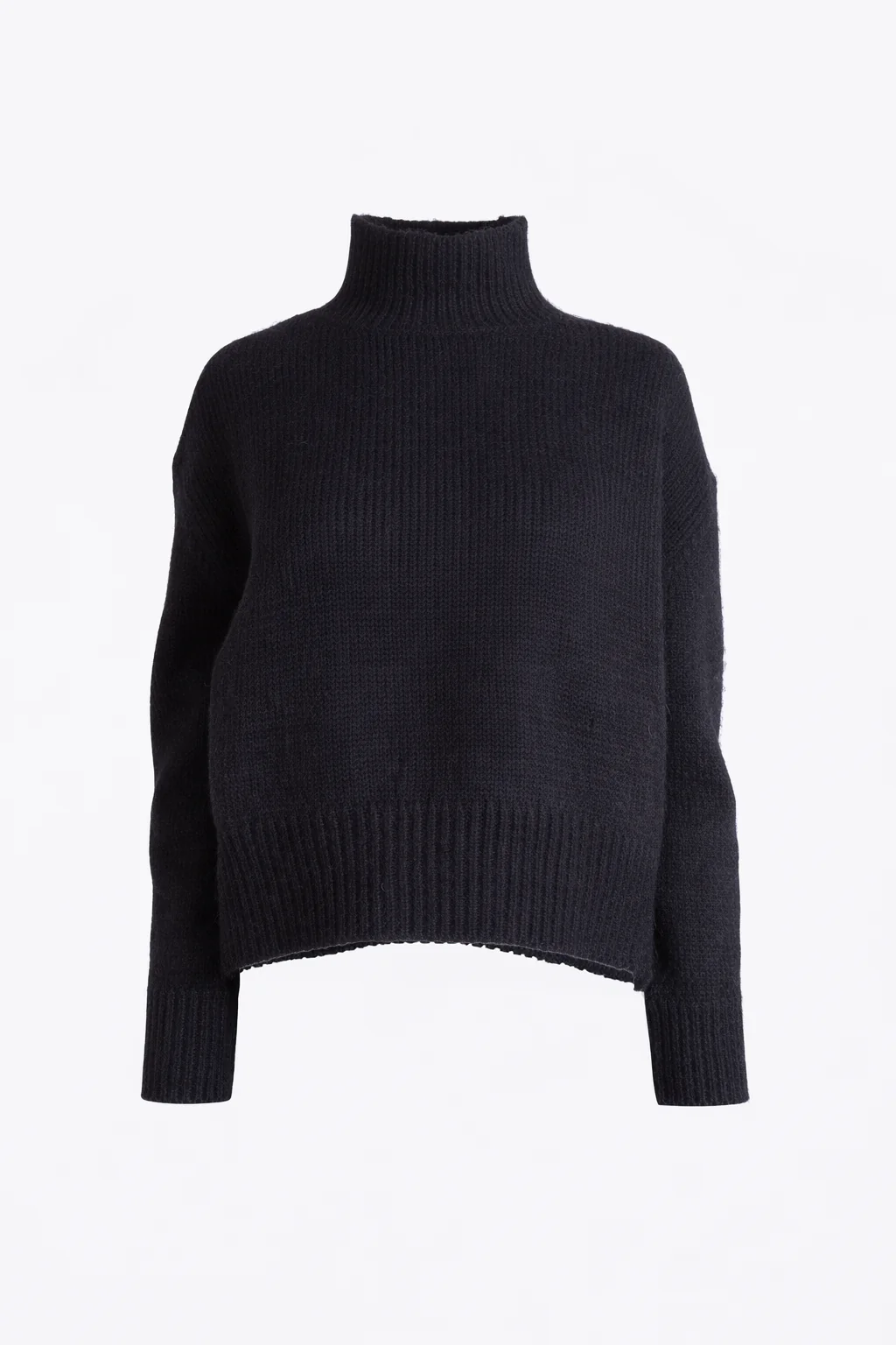 Boxy Mock Neck Sweater - Image 3