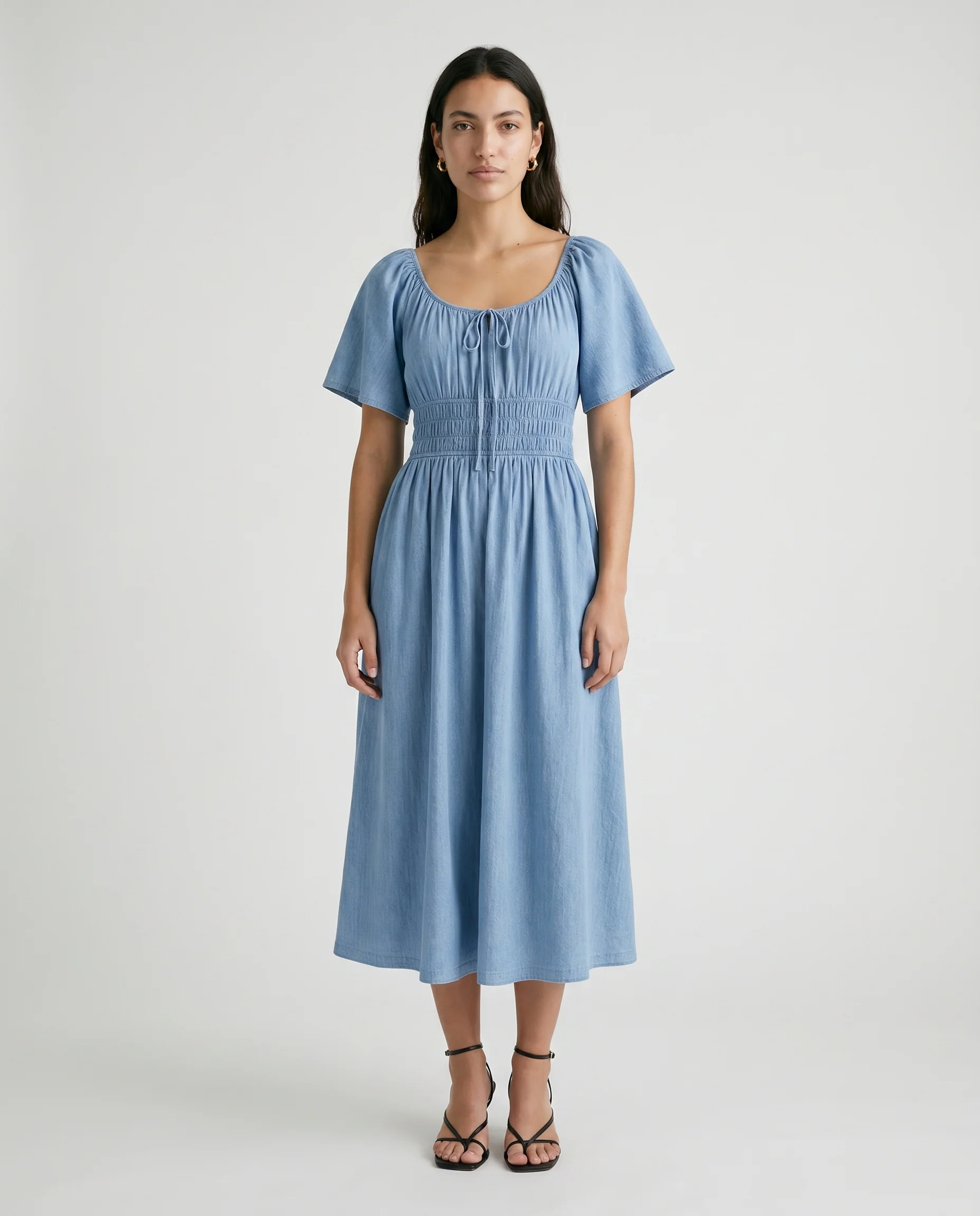 Yemanja Dress Bleu Jean - Image 6